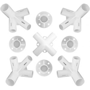 Eryi-Lot De 4 Piquets De Tente Pour Tonnelle, Pièces De Rechange, 3 X 3 M, Pour Tonnelle, Pieds, Centre D'angle, Accessoires De Camping, Pièces De Rechange Pour Tonnelle - Neuf