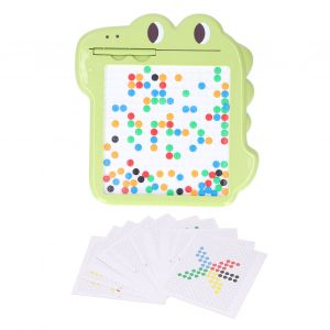 Planche A Dessin Magnetique Amusante Pour Enfants, Avec Stylo Magnetique Et Perles, Jouet Educatif - Neuf
