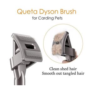 Brosse de toilettage pour animaux Dyson à poils moyens/longs pour aspirateurs V6, V7, V8, V10 et V11 - Épilateur efficace et design ergonomique - Neuf