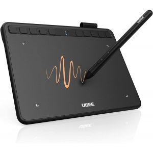 KALTD-S640 Tablette Graphique,Tablette De Dessin Numérique Avec Stylet Sans Pile Sensibilité À La Pression 8192 Tablette À Stylet 10 Touches De Raccourci Compatible Avec Windows Mac Linux Android - Neuf