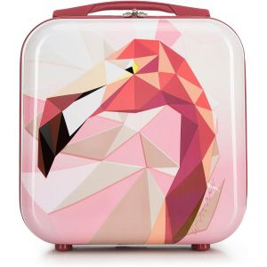 KALANKA-Young Collection Valise en ABS avec Un Rev&ecirc;tement Suppl&eacute;mentaire en Polycarbonate et Poign&eacute;e T&eacute;lescopique - Neuf