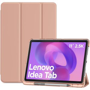 LORANKA-Coque pour Tablette Lenovo Idea Tab 11 Pouces 2025 (Mod&egrave;les TB-336ZU/TB-336FU) et Lenovo Tab K11 Gen 2 2025, Housse de Protection, &Eacute;tui Ultra-Fin avec Fermeture Magn&eacute;tique -Or Rose - Neuf
