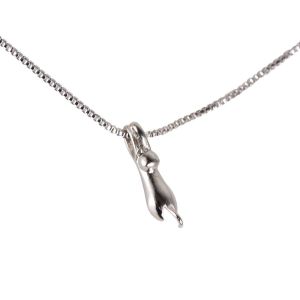 Collier En Argent Motif Chat Pour Femme &iquest; Hypoallerg&eacute;nique, 45 Cm, Pr&ecirc;t &Agrave; Offrir, Parfait Pour Toutes Les Occasions - Neuf