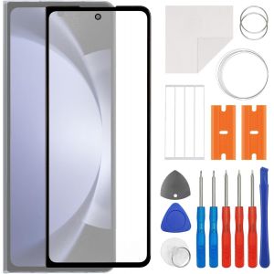 KAL-Kit De R&eacute;paration D'&Eacute;cran En Verre Avant 7,6"" Compatible Avec Samsung Galaxy Z Fold5 Avec Oca (Pas D'&Eacute;cran Lcd Ni Num&eacute;riseur Tactile) Avec Jeu D'Outils - Neuf