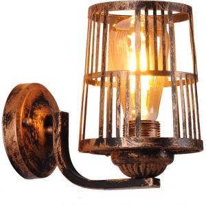 Couvercle En Appliques Industrielle M&eacute;tal Interieur Applique Murale Ancienne Applique R&eacute;tro (Sans Ampoule) - Neuf