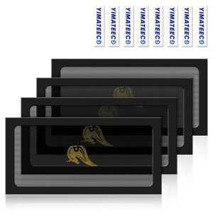 Filtre Poussi&egrave;re 280mm Magn&eacute;tique Filtre Ventilateur en Maille Grille de Protection pour Bo&icirc;tier d'Ordinateur Dissipateur Refroidisseur (PVC Hidalgo, 140 * 280mm, 4 Pi&egrave;ces, Noir) - Neuf