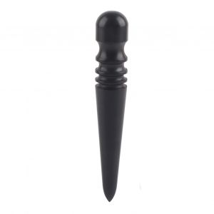 Kit d'outils de meulage et de polissage pour cuir noir (grosse tete ronde) - Neuf