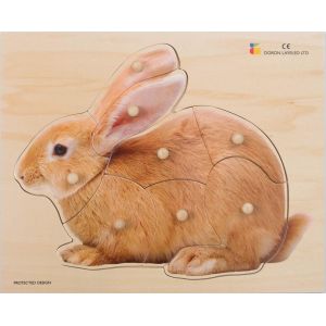 KAL-- Puzzle Encastrement Premier Age - Le Lapin - E72511480 - Neuf