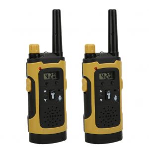 Lot De 2 Talkies-Walkies Portables Semi-Professionnels Jaunes Pour Enfants, Pour Appels Vocaux Sans Fil Longue Distance - Neuf