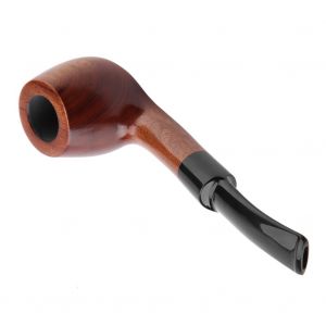 Pipe a tabac portable en palissandre 9 mm, normale/arc, avec filtre a charbon (normale) - Neuf
