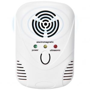 Piege a souris electronique a ultrasons, anti-cafards, anti-moustiques, anti-parasites, prise UE 110-240 V - Neuf