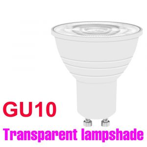 Lugh-Gu10 Transparent-Cool Whiteampoules De Lustre À Économie D'énergie Domestique,Budgétaire Led,Ampoule Gu10,Mr16,E14,Gu5.3,Ac 220v,5w,7w,Éclairage Chaud Et Froid - Neuf