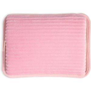 Jgd-Bouillotte &Eacute;lectrique En Velours, Chauffe-Mains Et Corps Rechargeable Et Doux &iquest; Bouillotte &Agrave; Eau Chaude Pour Les Douleurs Menstruelles, L&iquest;Hiver Et La D&eacute;tente. (Rose) - Neuf