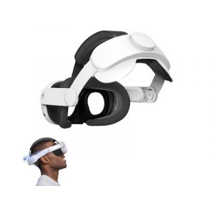 Bandeau pour Meta Quest 3 &iquest; R&eacute;glable et confortable &iquest; Blanc - Neuf