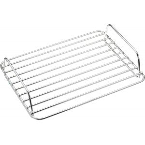 Ulteronixshop-MasterClass - Plat &agrave; R&ocirc;tir en Acier Inoxydable avec Grille de Taille Moyenne, 37 x 28 x 6,5 cm - Neuf