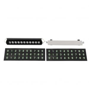 Support De Plaque De Stationnement Temporaire 2 En 1 Pour Voiture, Marteau D'urgence, Support De Numero De Telephone, Noir - Neuf