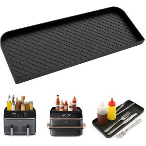 Air Fryer Accessories for Airfryer 8.5L/Dual Blaze TwinFry 10L,Silicone Air Fryer Mould,Hot Air Fryer Accessory Reusable Silicone Mat - Neuf