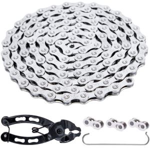 Subzonal-Cha&icirc;ne V&eacute;lo 9/10/11/12 Vitesses Haute Performance | Anti-Rouille En 14872 Avec 3 Maillons Rapides & Outil Pro | Compatible Shimano/Sram (1/2"X11/128" 116l) - Neuf
