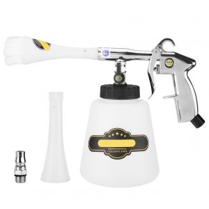 Pistolet de nettoyage pneumatique a mousse de type corne blanche 1000 ml (connecteur UE) - Neuf