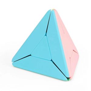 [Picube] MoYu MeiLong coin torsion perle Boomerang moulin à vent feuille d'érable Triangle pyramide Puzzle macaron JinZiTa Cubes magiques enfants-Windmill Pyraminx - Neuf