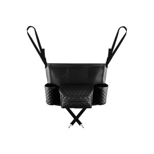 Organisateur de rangement pour sac &agrave; main de voiture entre les si&egrave;ges avant - Noir - Neuf
