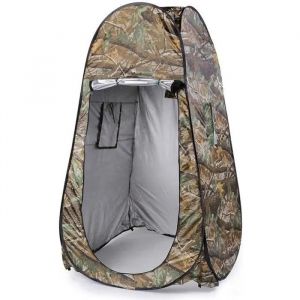 Tente De Douche Pop Up Camping P&ecirc;che Plage Toilette Pliable Avec Sac Vert - Neuf