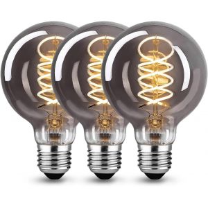 Ampoule Vintage Edison E27, E27 Vintage Led Dimmable 4w Lampe Led Rétro Blanc Chaud Ampoule Vintage Idéal Pour La Nostalgie Et L'éclairage Rétro Dans Votre Maison Café Bar - 3 Pièc[Amp744167] - Neuf
