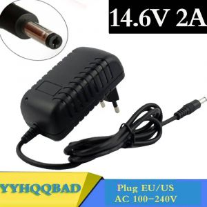 14.6v Smart Chargeur Intelligent 2a Pour 4s 12.8v Vie Lifepo4 Batterie Ue/Us/Au/Uk Plug--Les Usa - Neuf