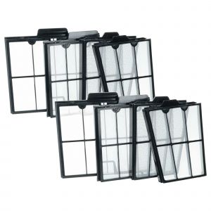 vhbw 8x filtre &agrave; grosse poussi&egrave;re compatible avec Dolphin Triton PS, PS Plus aspirateur, nettoyeur piscine - Filtre large maille, 22 x 19,7 x 7,5 cm - Neuf