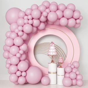AYUHR-Lot de 140 ballons rouges en latex pour décoration de Noël, fête prénatale, mariage, anniversaire de 140 pièces - Neuf