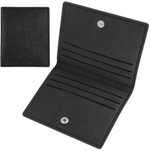 Porte-Cartes De Cr&eacute;dit Femme Porte-Cartes 1 Pack,Peut Contenir 8 Cartes,Porte-Cartes Portefeuille Ultra-Mince,Porte-Cartes Noir Unisexe,Pratique,&Eacute;l&eacute;gant Et S&ucirc;r - Neuf
