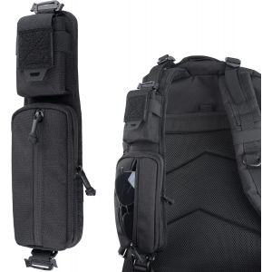 Jgd-Pochette Tactique Molle Pour Bretelle De Sac &Agrave; Dos - Poche Suppl&eacute;mentaire Pour Sac Militaire - Fixation &Agrave; Bandouli&egrave;re Pour Accessoires - Neuf