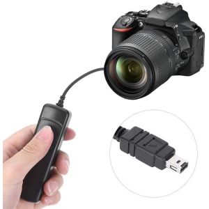 MEVRONISSHOP-T&eacute;l&eacute;commande de d&eacute;clencheur, pour D7100 D5000 D5100 D5200 D5300 D5500 D5600 D3100 D3200 D3300 - Neuf