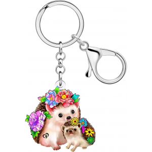 KAL-Cadeaux De Fête Des Mères Pour Maman Porte-Clés En Acrylique Anime Monkey Fox Bunny Cat Pour Femmes Filles Portefeuille Porte-Clés De Voiture Anneaux De Porte-Clés - Neuf