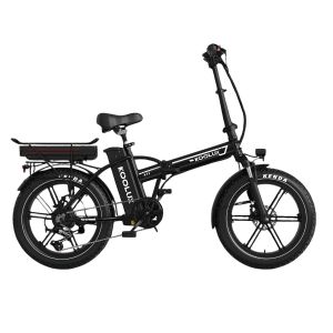 V&eacute;lo &Eacute;lectrique Pliant Koolux X11, Double Batterie, 48 V 13+10,4 Ah, 7 Vitesses, Noir - Neuf