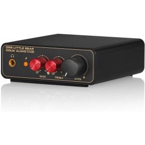 Hifi Mm/Mc Riaa Préamplificateur Phono Lp Vinyle Turntable Preamp Mini Amplificateur De Casque (T14-Eq) - Neuf