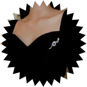 Kjdal-Broche Serpent &Eacute;meraude Vintage Broche Serpent Carr&eacute; Cristal Dor&eacute; Broche Serpent &Eacute;meraude Carr&eacute; Broche Serpent Vert Cz Broche Mariage &Eacute;pingle De Revers Banquet &Eacute;pingle Badge Bijoux Pour - Neuf