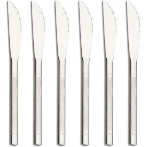 Lot De 6 Petits Couteaux À Dessert En Acier Inoxydable Pour Enfants - 14,5 Cm - Neuf