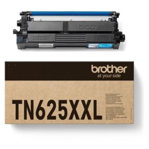 Brother TN625XXLC - Haute capacit&eacute; - cyan - original - bo&icirc;te - cartouche de toner - pour Brother DCP-L8630CDW, HL-L8430CDW, HL-L8570CDW, MFC-L8730CDW; Workhorse MFC-L8970CDW - Neuf