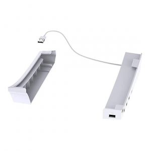 Support Horizontal Compatible Avec Ps5 Avec Extension 4 Usb, Support De Pose De Console D¿Armoire, Compatible - Neuf