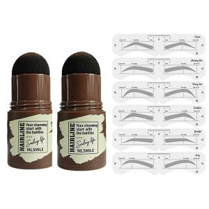 Sourcil Tampon Modelage Kit R&eacute;utilisable Maquillage Sourcil Poudre Pochoir Portable Imperm&eacute;able Cosm&eacute;tique Set - Neuf