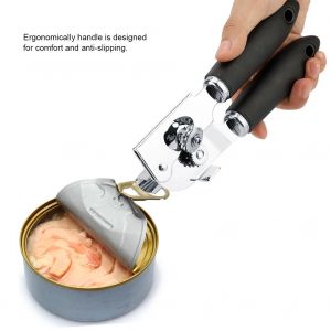Hjlian Ouvre-Boite Manuel En Acier Inoxydable Robuste Avec Poignee Ergonomique De Type B - Neuf