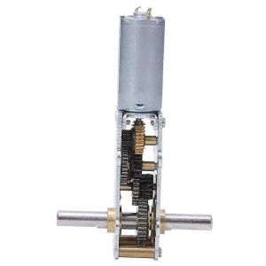 Moteur à engrenages à vis sans fin haute torsion pour présentoir Rideaux électriques 12V 0.5A WGF180-5512V29rpm - Neuf
