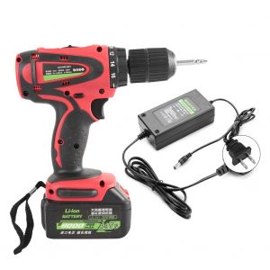 Perceuse-visseuse electrique sans fil avec batterie au lithium et reglage de la vitesse (prise US 110 V) - Neuf