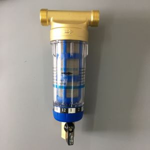 Réutilisable Sédiments Filtre à Eau - Filtre à Eau - Mâle Fileté Sédiments Pré-Filtre pour l'Eau de Puits Tuyau - Filtre à Sédiments (3/4 Filetage Mâle) - Neuf
