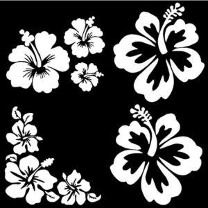 Autocollants pour voiture (200&times;190 mm, 10 feuilles) - Neuf