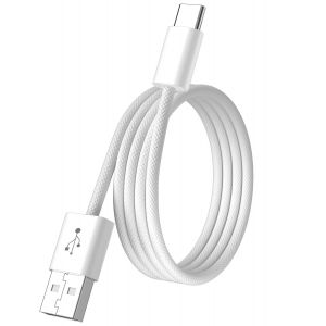 C&acirc;ble tress&eacute; Carplay pour iPhone 16e 15 de voiture 1m,18W 3A Cable tress&eacute; Voiture pour Apple CarPlay et Android Auto,C&acirc;ble USB vers USB C Charge rapide donn&eacute;es pour Samsung A56 A36 A16 A55 Pixel 10Pro - Neuf