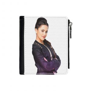 Portefeuille Mashup de Maia Kally_891 Compact en Simili-Cuir PU Porte-Cartes avec Fermeture Éclair Multi-Poches Unisexe Homme Femme Ad - Neuf