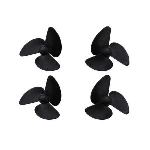 4pcs 3-pale h&eacute;lice 4 gauche et 4 droite pour 2011-5 bateau d'app&acirc;t de p&ecirc;che d&eacute;tecteur de poisson rc bateau de rechange - Neuf