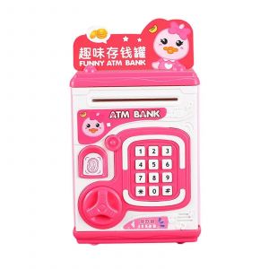 Mini Distributeur Automatique De Billets &Eacute;lectronique Aliment&eacute; Par Batterie Avec Musique Et Lumi&egrave;res Pour Gar&ccedil;ons Et Filles - Neuf